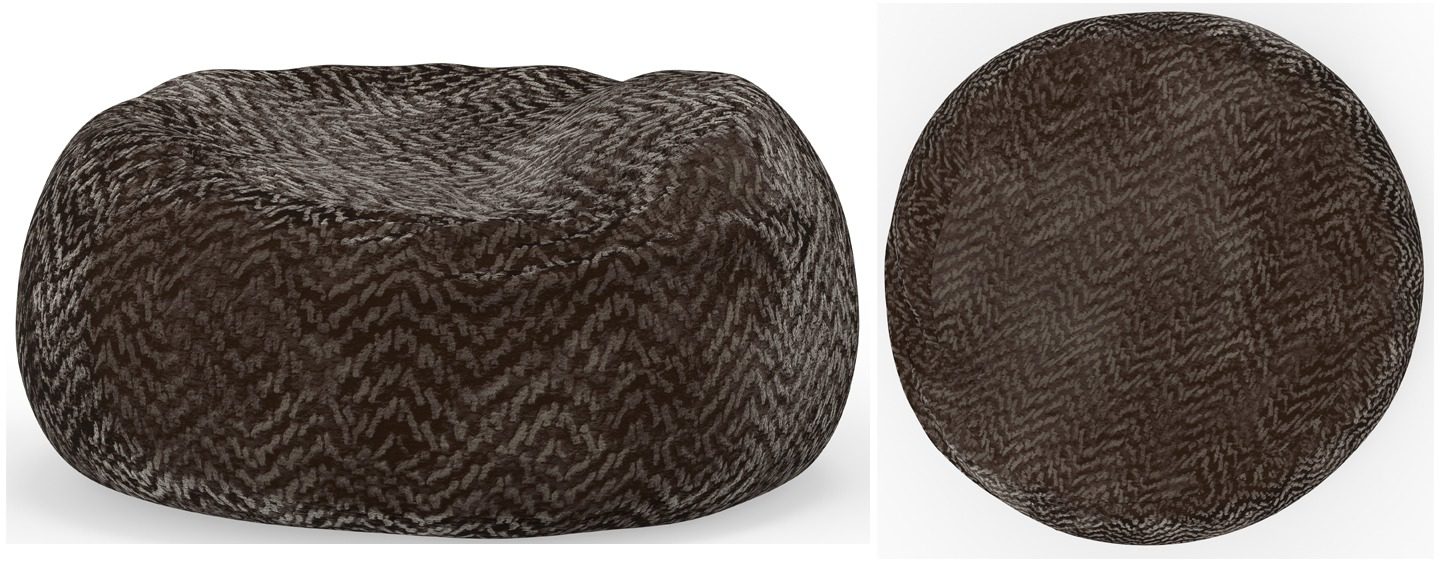 Sploosh Chocolate Huge 6’Ft by 6’Ft Comfort Sack
