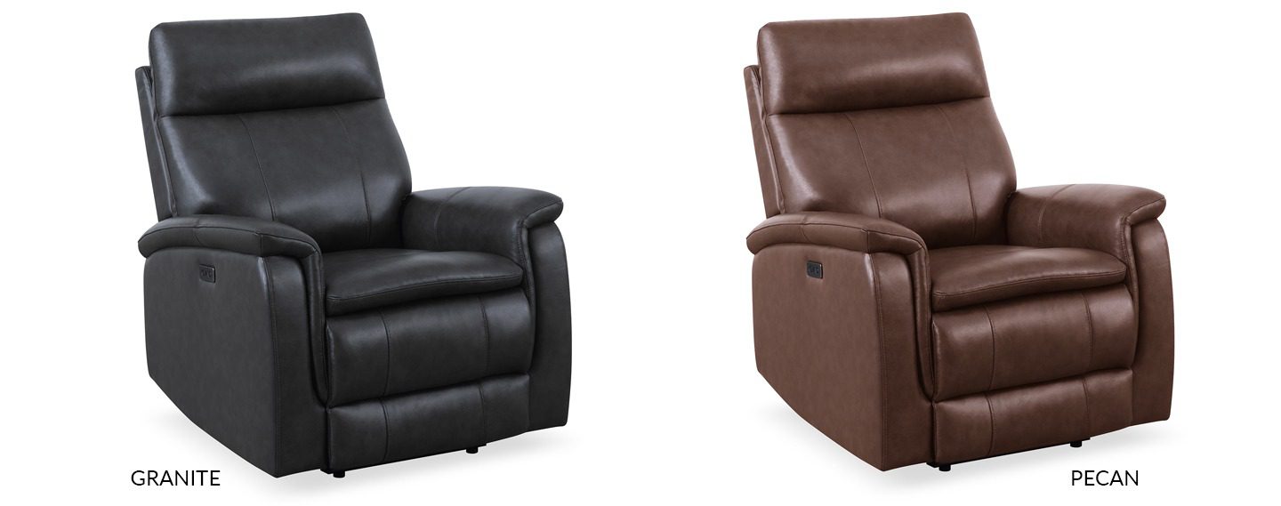 Madrid Leather Wall Hugger/ Power Recliner