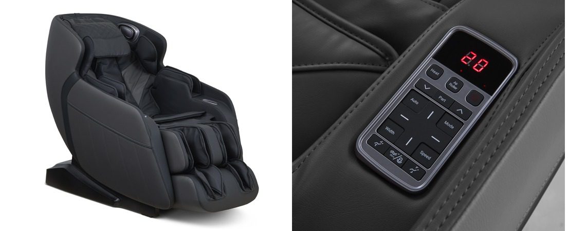EC197 Deluxe Black Massage Chair