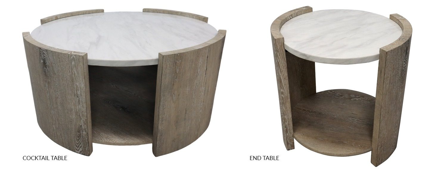 Rainier Two Tone Coffee & End Tables