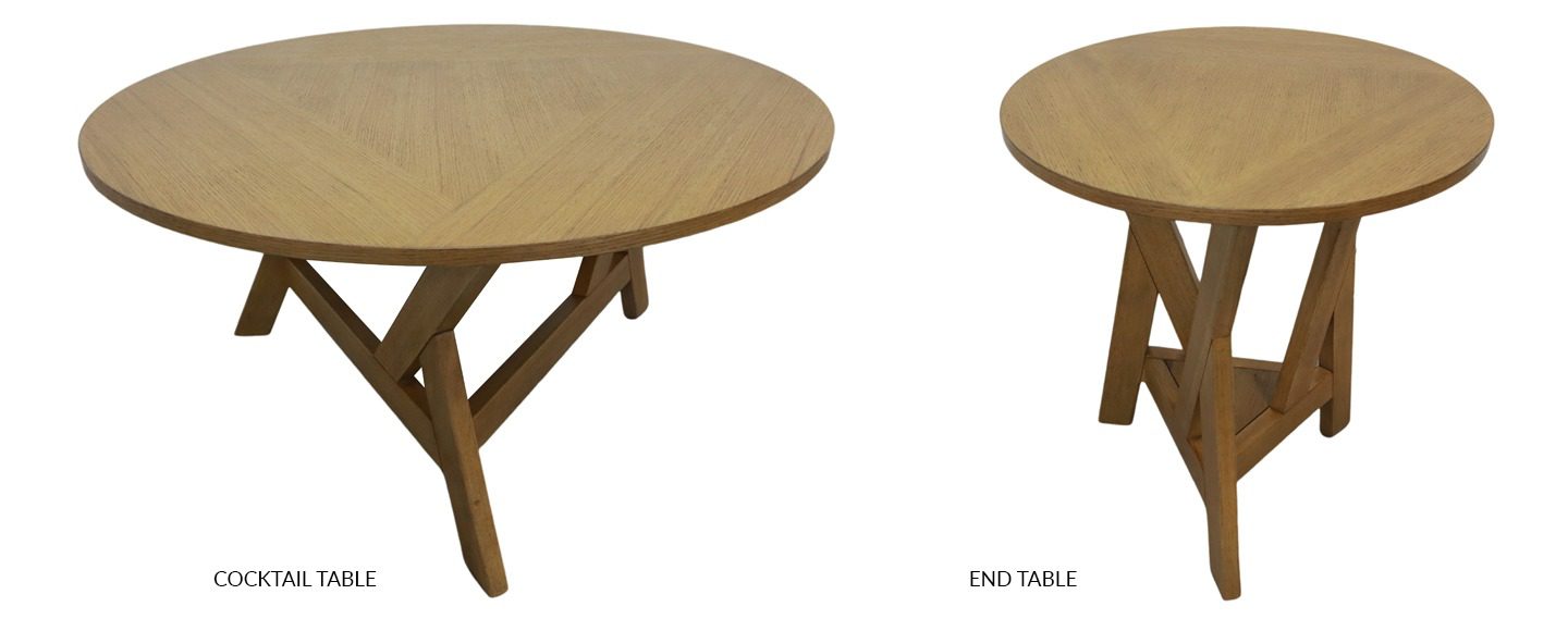 Scarlett Oak Coffee & End Table