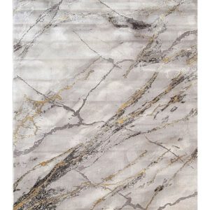 Alyse Silver Gold Polypropylene Area Rug Alyse Silver Gold Polypropylene Area Rug