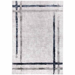 Valentino Cream Blue Area Rug