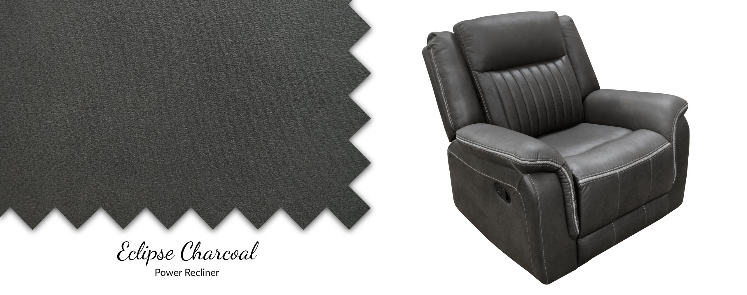 Eclipse Charcoal Glider/Recliner