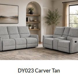 Carver Tan Reclining Collection