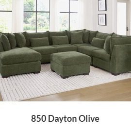 Dayton Olive Modular Chaise Sectional
