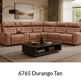 Durango Tan Power Reclining Modular Sectional