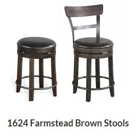 Farmstead Brown Counter Stools