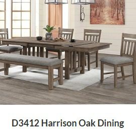 Harrison Oak Dining Collection