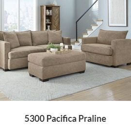 Pacifica Praline Sofa Collection