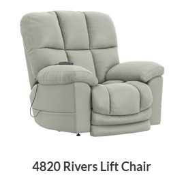 Rivers Lay-Flat Power Lift Recliner