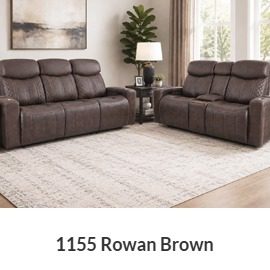 Rowan Brown Power Reclining Collection