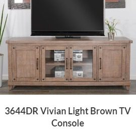 Vivian Light Brown 64″ TV Console