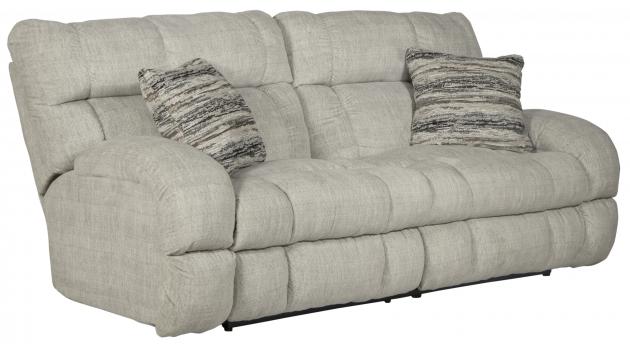 Catnapper Ashland Lay Flat Reclining Sofa - Buff