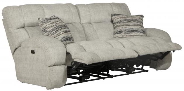 Catnapper Ashland Power Lay Flat Recl Console Lvst - Buff