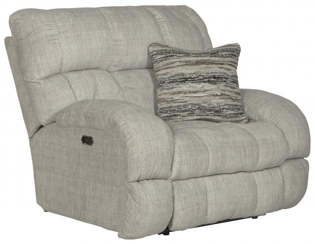 Catnapper Ashland Power Lay Flat Recliner - Buff