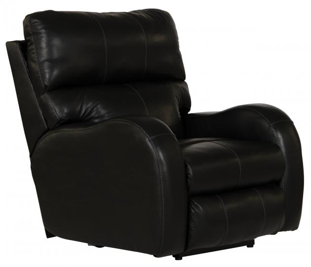 Catnapper Angelo Power Headrest Power LayFlat Recliner - Black