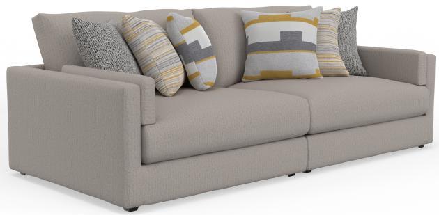 Jackson Furniture Trevor RSF Cuddler - Nickel