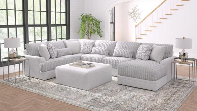Jackson Furniture Titan RSF Section - Moonstruck