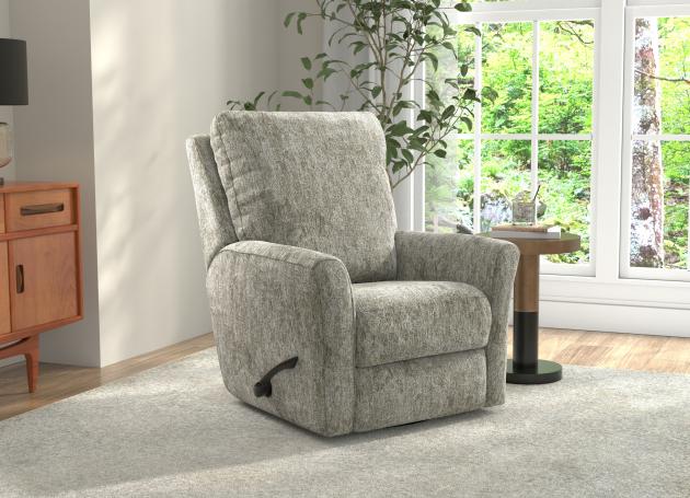 Catnapper Belton Swivel Glider Recliner - Stone