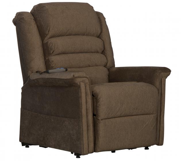 Catnapper Invincible Pow'r Lift Full Lay-Out Chaise Recliner - Java