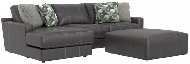 Jackson Furniture Minori RSF Sofa - Steel