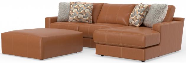 Jackson Furniture Minori LSF Sofa - Whiskey