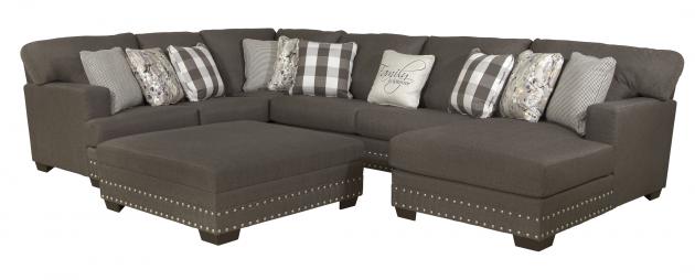 Jackson Furniture Crawford LSF Chaise - Metal